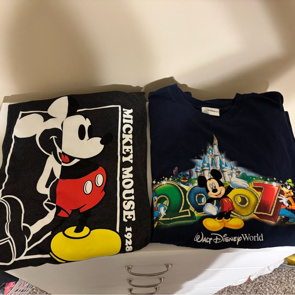 Men’s 4xl Disney and Scooby Doo Shirts